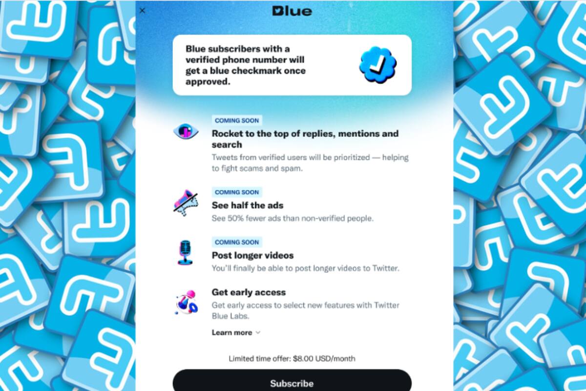 Twitter Blue se lanzará este lunes: ¿Qué es y cuáles son sus beneficios?