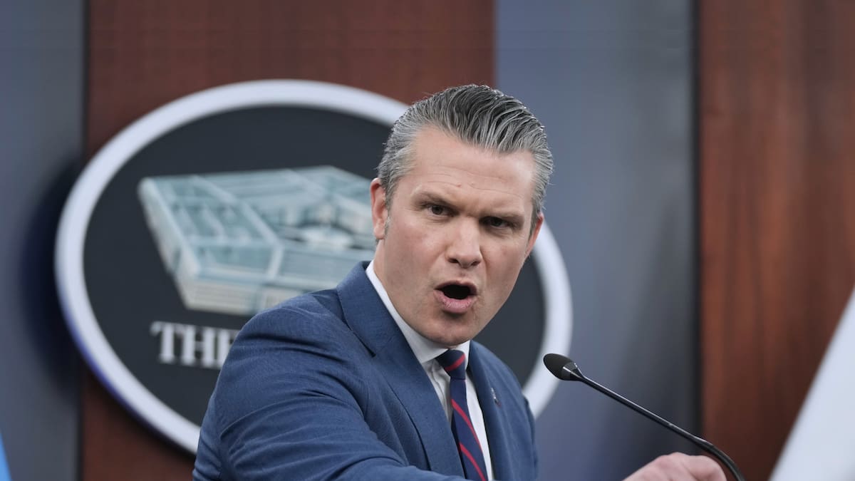 Pete Hegseth compara el rescate de un piloto en Irán con la resurrección de Jesús y lo describe como un “acto divino”