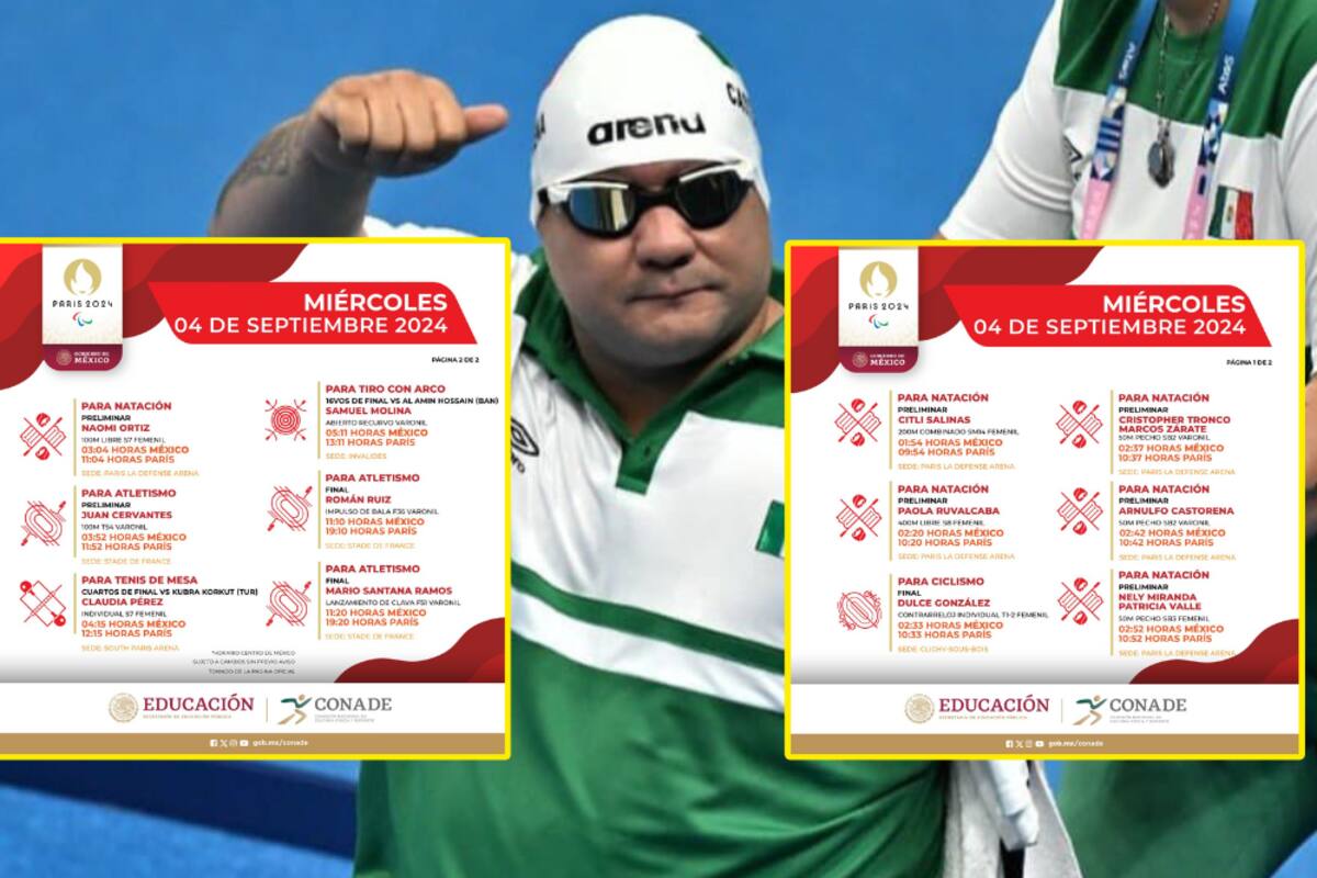 Juegos Paralímpicos: Actividad que tendrán los atletas mexicanos el 4 de septiembre