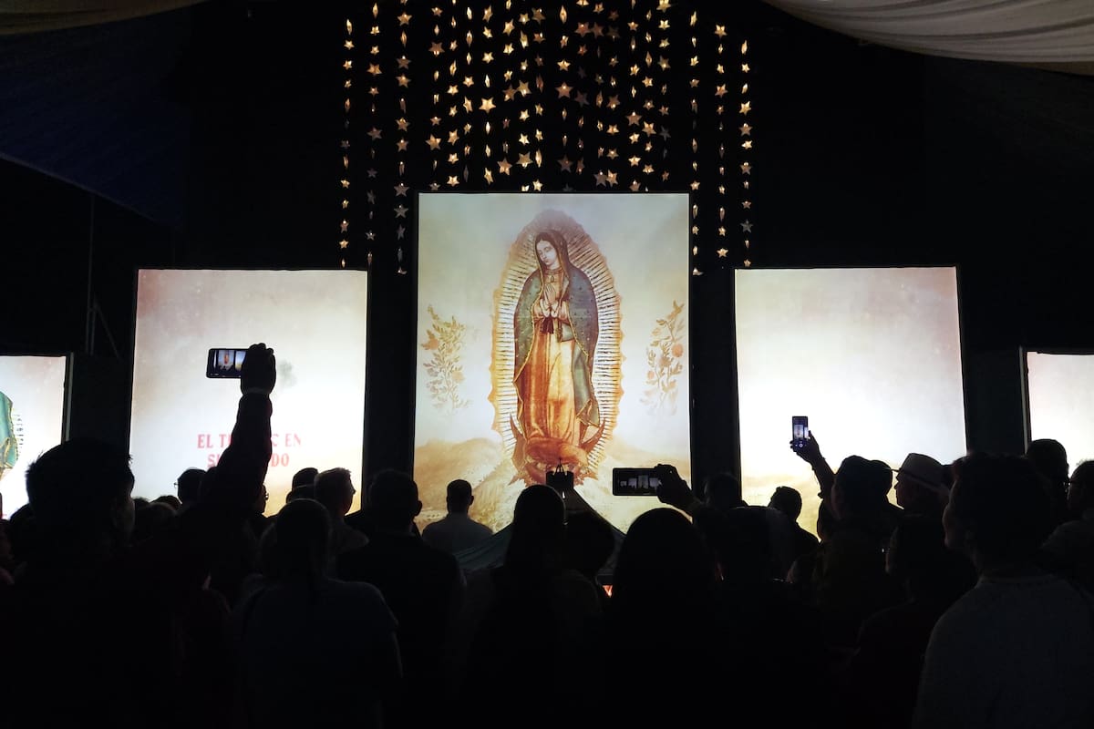 Inauguran exposición interactiva de la Virgen de Guadalupe