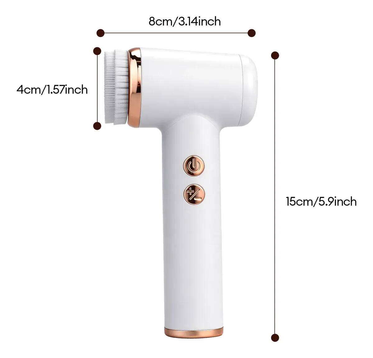 Cepillo facial eléctrico limpiador y exfoliante inalámbrico | Mercado Libre
