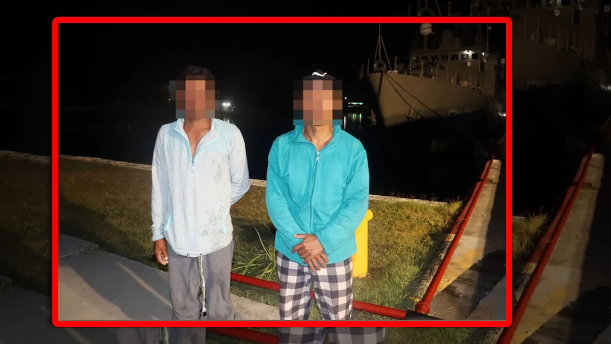 Tres extranjeros son rescatados por personal de Marina en costas mexicanas y son entregados al INM