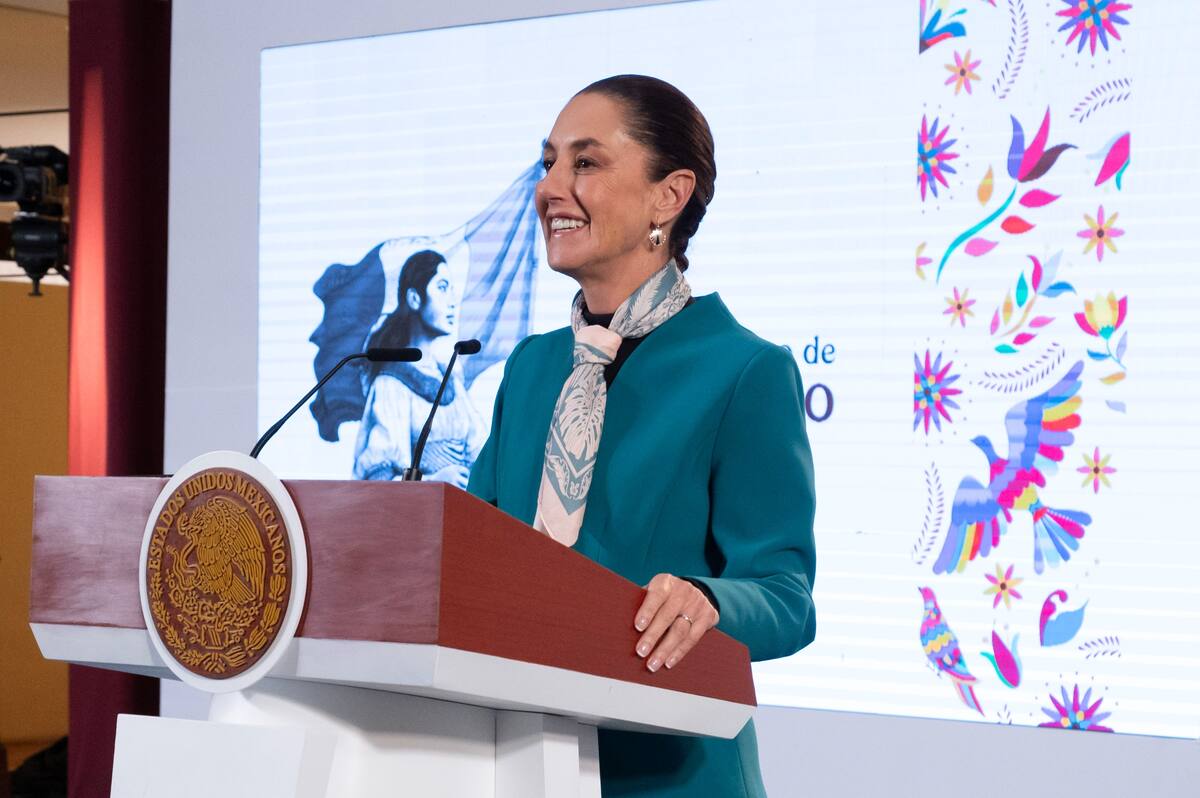 Claudia Sheinbaum Pardo. | Crédito: Presidencia