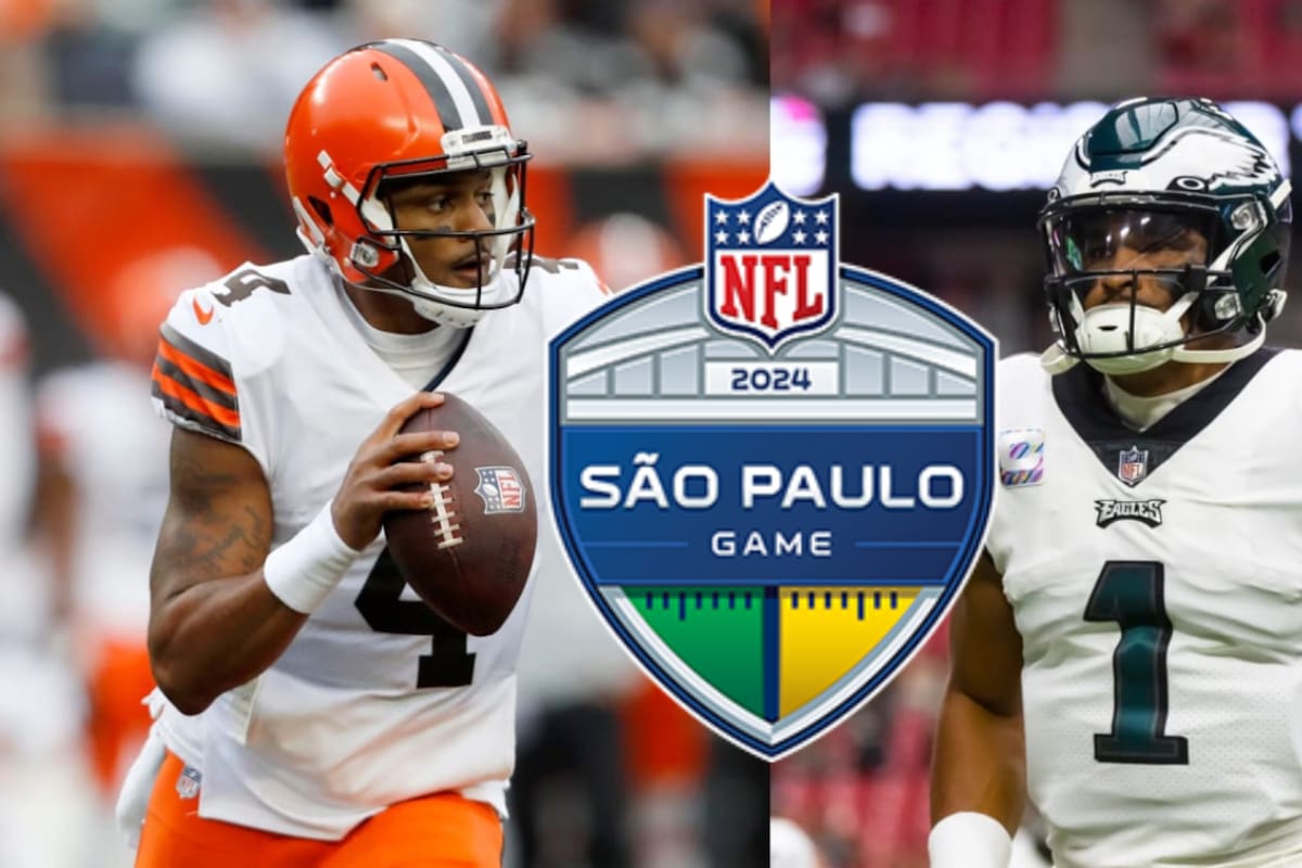 NFL: Browns de Cleveland serían el equipo visitante para enfrentar a los Philadelphia Eagles en el Sao Paulo Game 2024