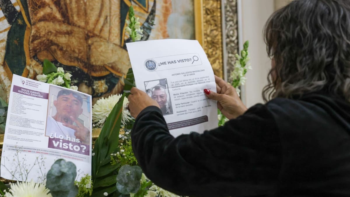 Realizan misa en memoria de los desaparecidos