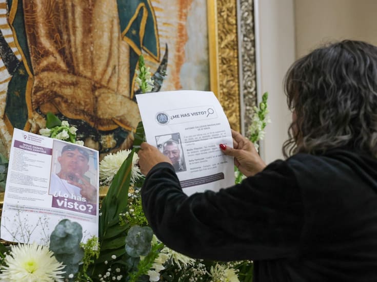 Realizan misa en memoria de los desaparecidos