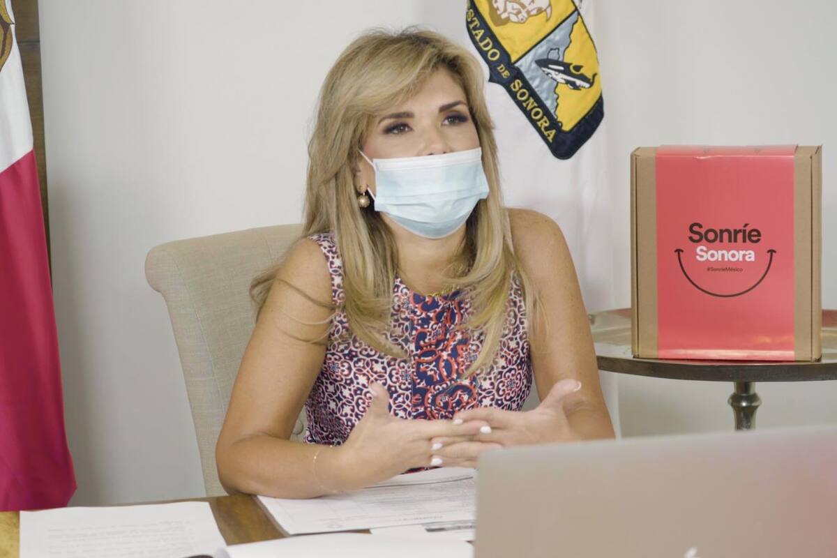 Presenta Gobernadora proyecto solidario “Sonríe Sonora”; impulsará comercios