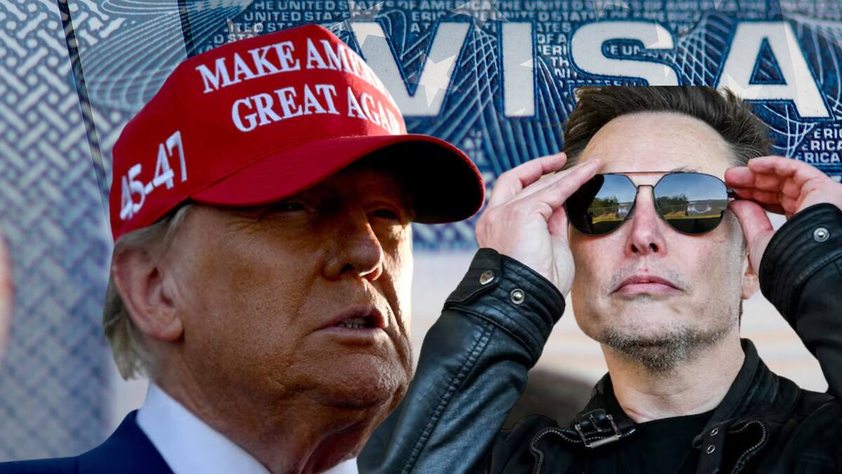 Trump defiende visas H-1B en apoyo a Elon Musk y desata polémica en MAGA: “Siempre me han gustado”, afirma