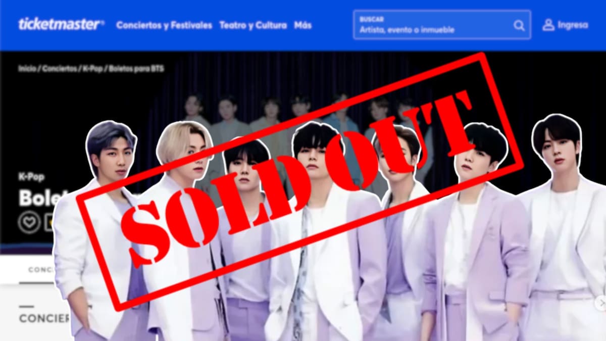 BTS: se agotan todas las entradas en minutos para la venta general de CDMX | Foto: Especial