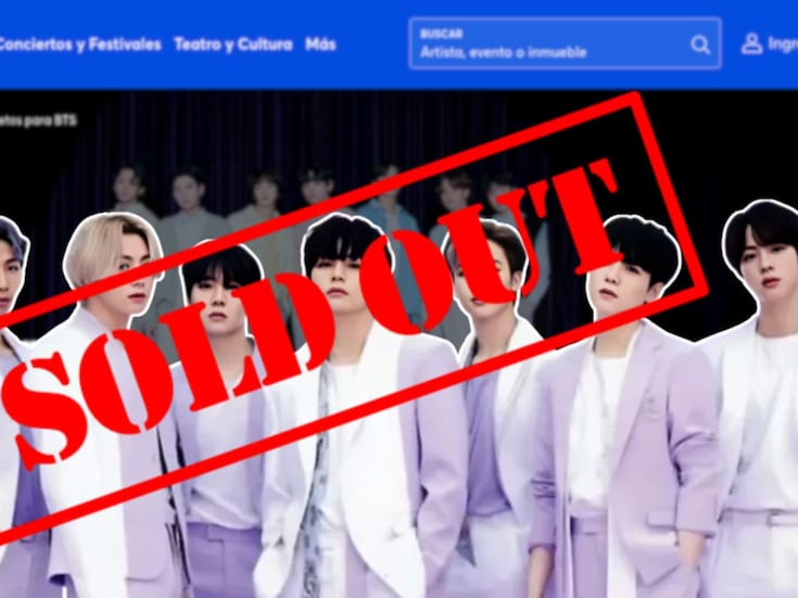 BTS: se agotan todas las entradas en minutos para la venta general de CDMX