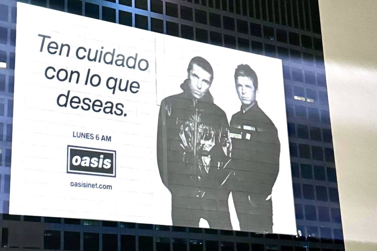 "Ten cuidado con lo que deseas": Oasis anticipa fechas en Latinoamérica