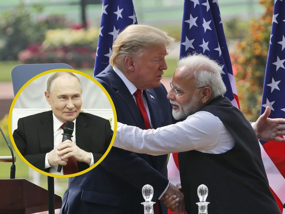 Trump anuncia aranceles del 25% a India: un 'castigo' por comprar petróleo y equipo militar a Rusia. | Crédito: AP
