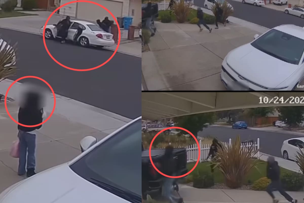 Impactante: niña corre a su casa al ver un auto sospechoso con hombres dentro que intentaban atacarla