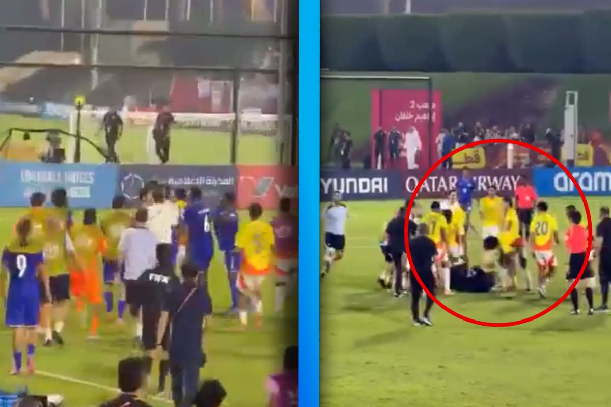 VIDEO: Francia y Colombia protagonizan impactante pelea campal en el Mundial Sub 17