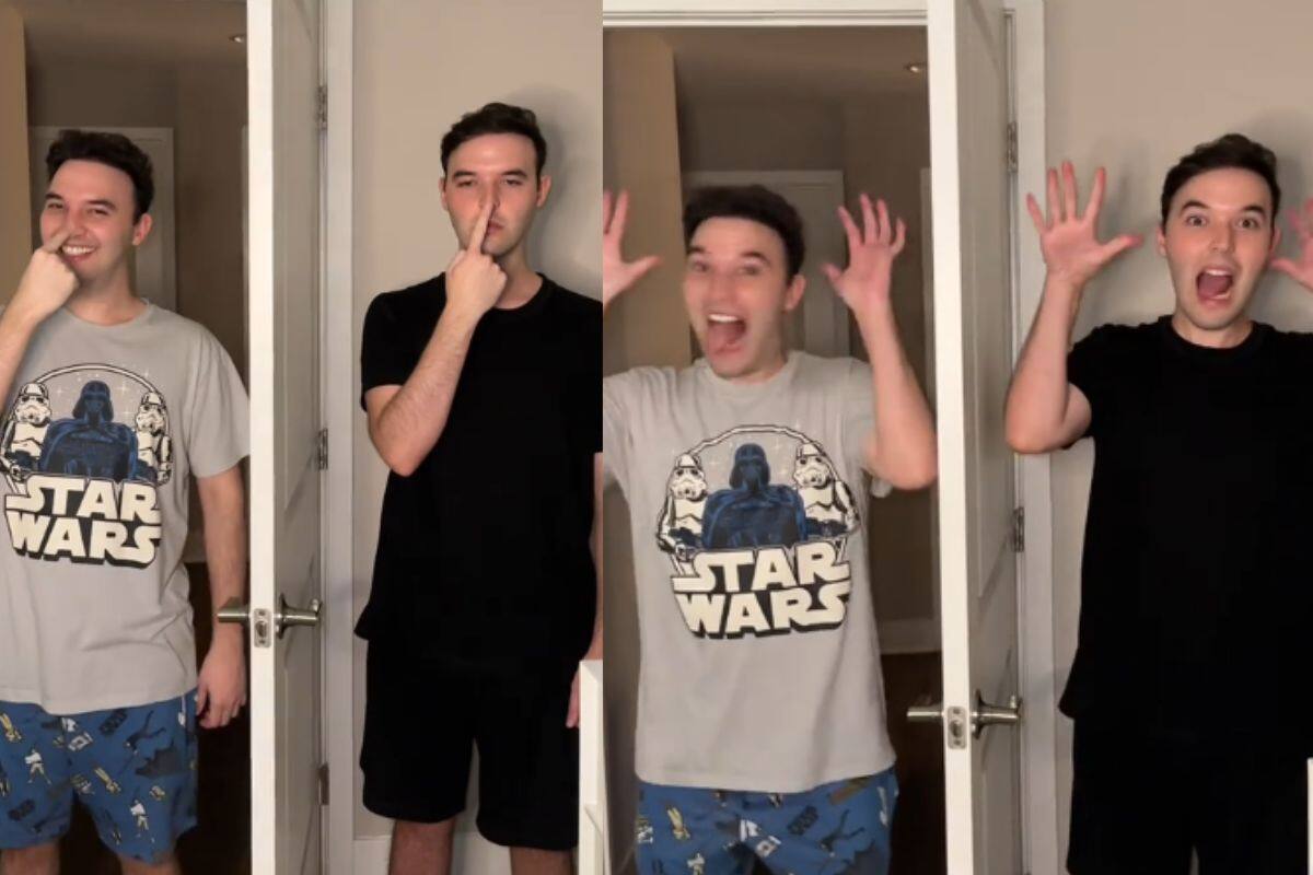 ¿Telepatía?: Gemelos se viralizan por hacer los mismos gestos sin verse