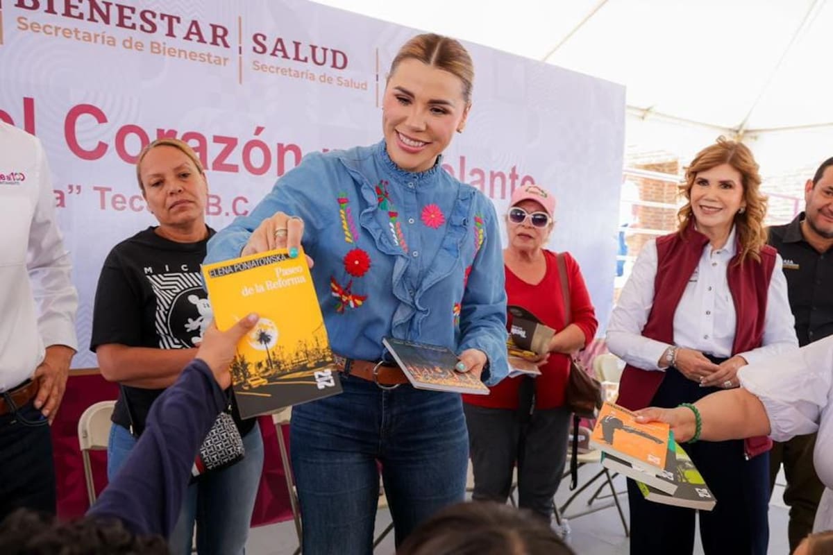 La lectura llega a todos los rincones de BC: Gobierno de Marina Del Pilar fortalece el tejido social con “5 Libros por año”