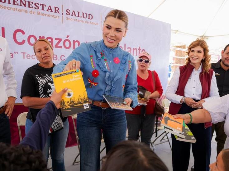La lectura llega a todos los rincones de BC: Gobierno de Marina Del Pilar fortalece el tejido social con “5 Libros por año”