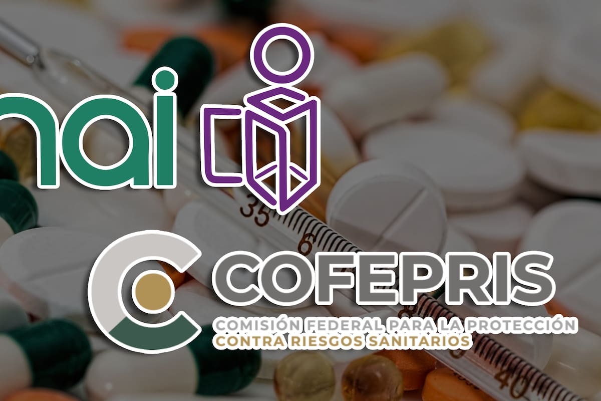 INAI obliga a Cofepris a dar datos sobre médicos con recetarios electrónicos para medicamentos de alto riesgo