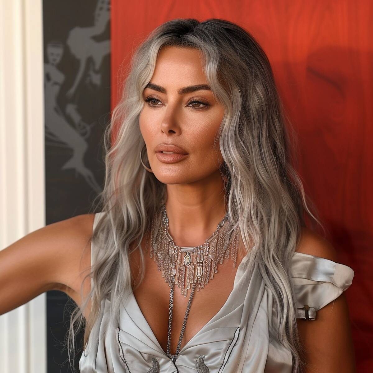 De estrella de reality a ícono atemporal: Kim Kardashian según la inteligencia artificial.