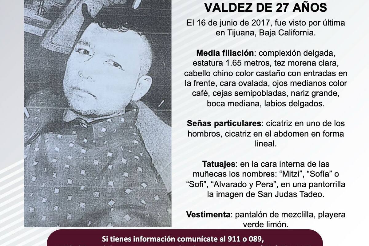 Se busca a Ricardo Alvarado Valdez de 27 años de edad
