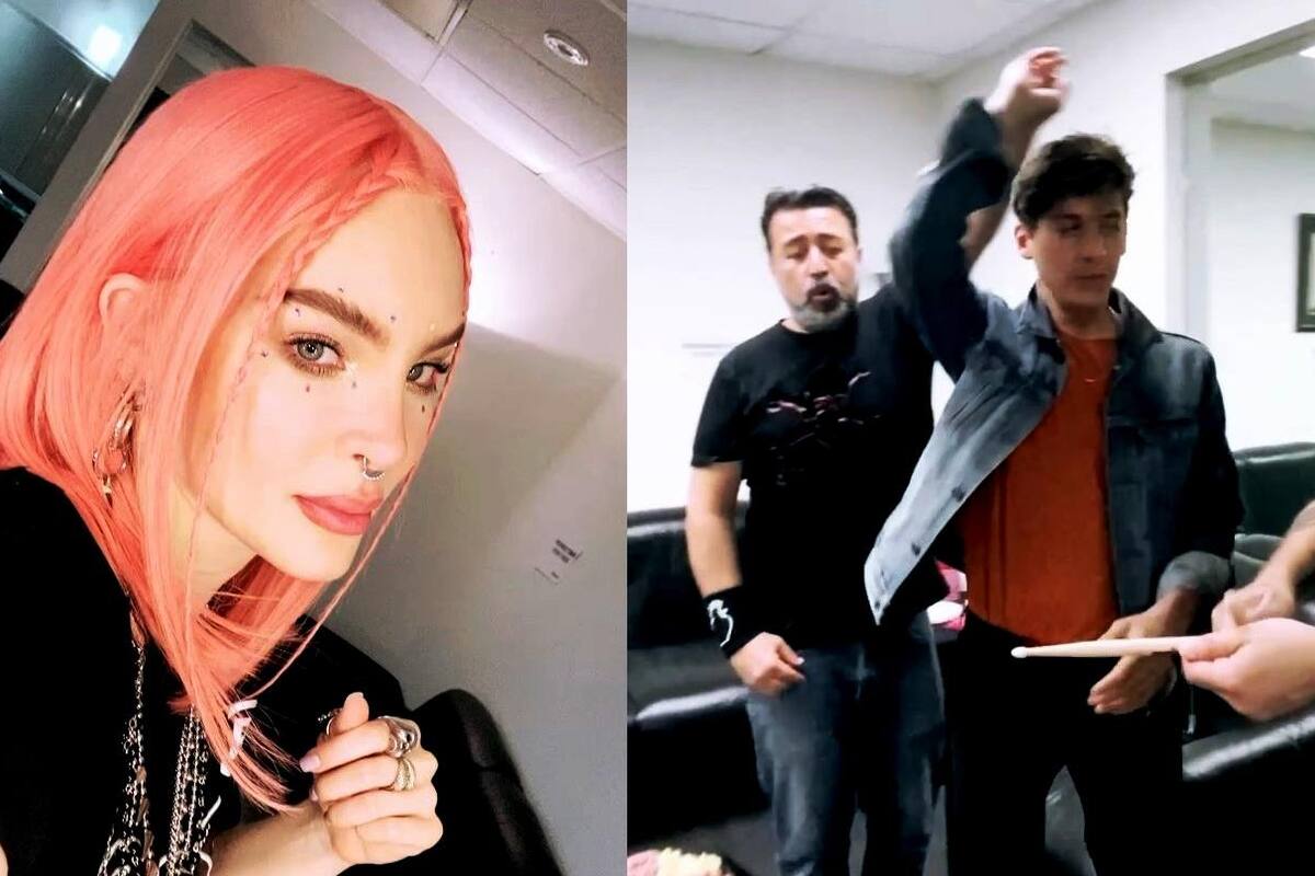 Belinda reta a Molotov a cantar una de sus canciones... Y así responden