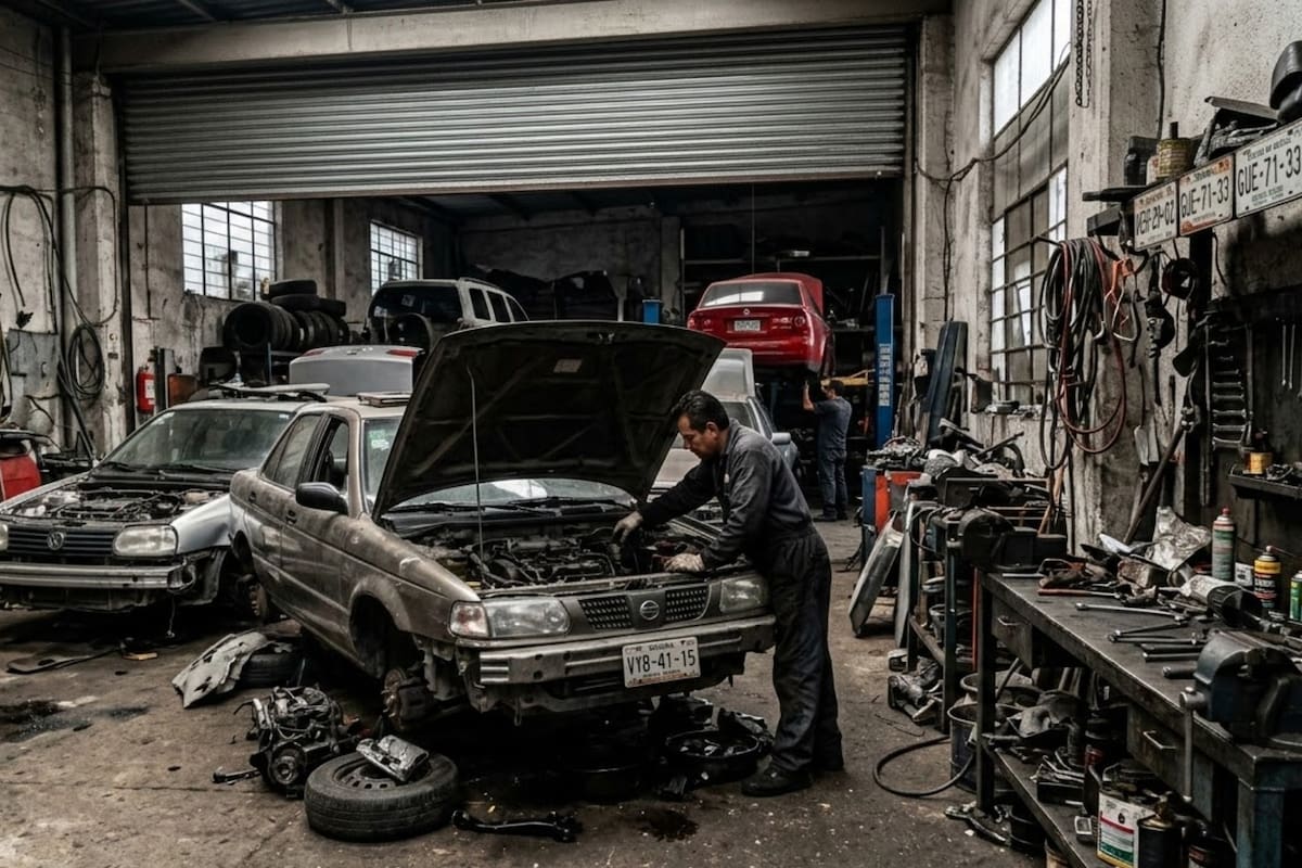 Detectan nuevo modus operandi para “regularizar” autos robados al intercambiar números de serie con vehículos siniestrados; aseguran automotores con reporte de robo y detienen a un hombre de 49 años tras cateo