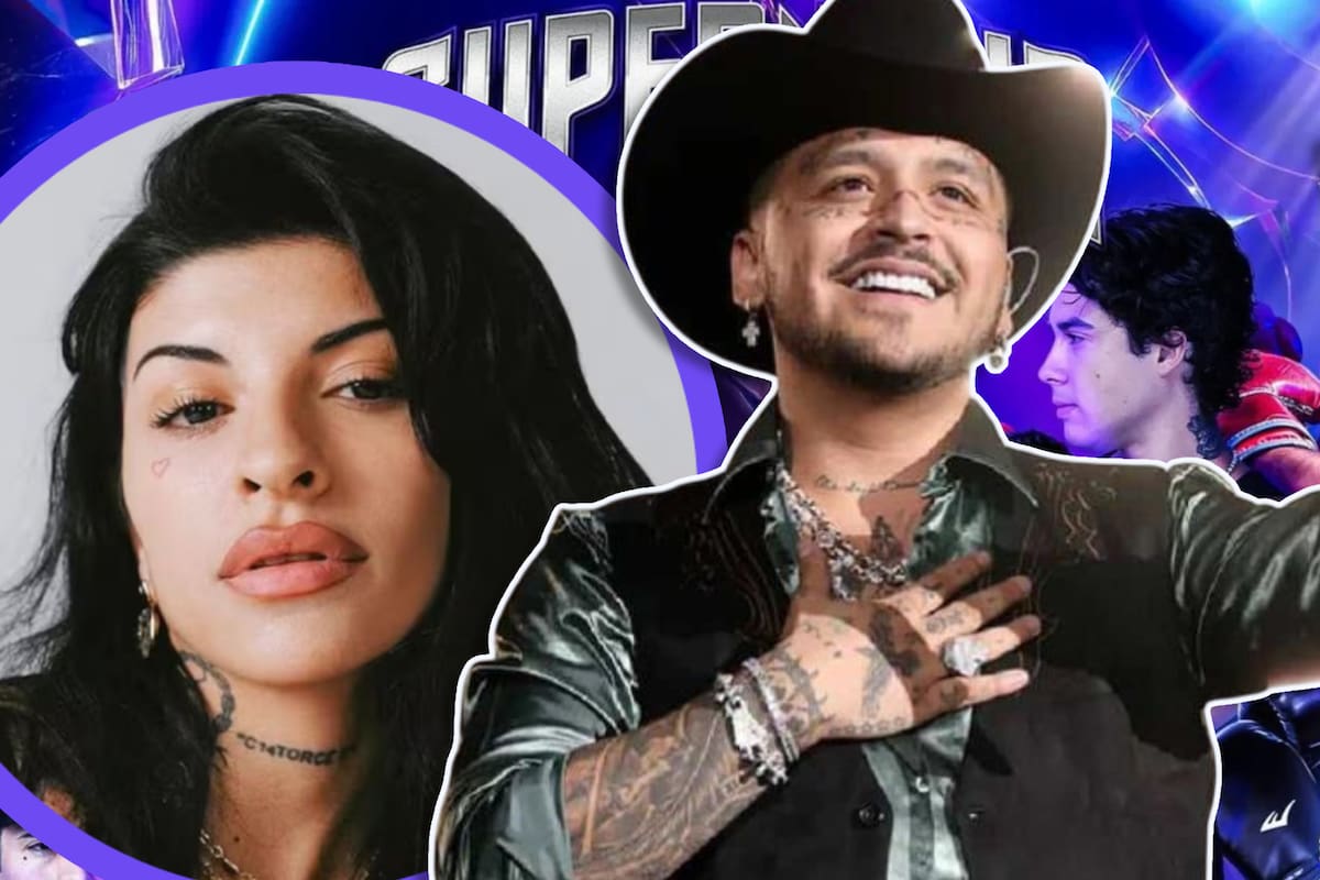 Público corea el nombre de Cazzu durante la presentación de Christian Nodal en Supernova Strikers