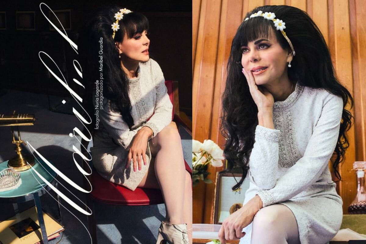 Maribel Guardia sorprende al posar como Priscilla Presley