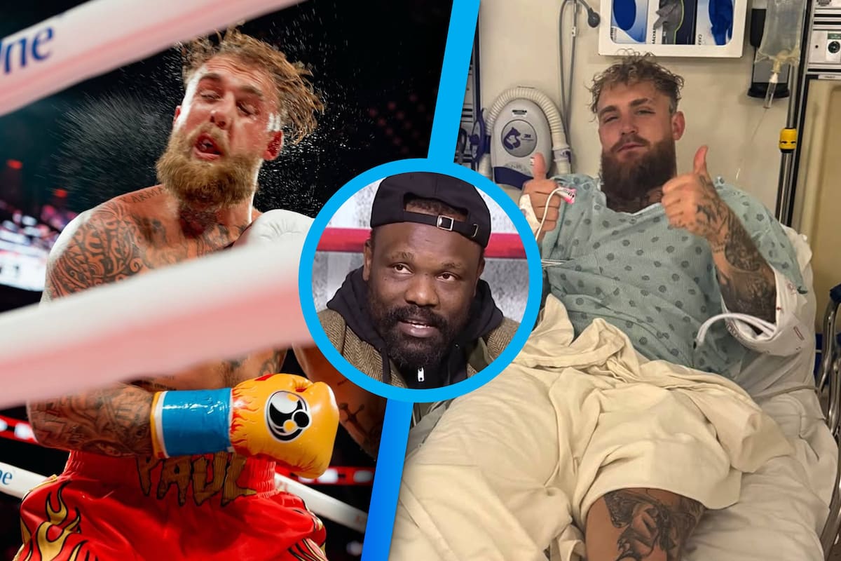 ¿Jake Paul se retirará del boxeo tras la fractura de mandíbula? Esto dijo Derek Chisora
