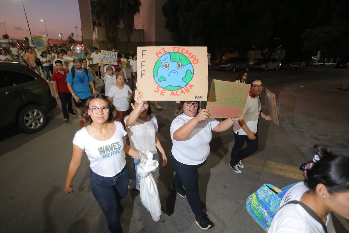 Hermosillo se une a la Huelga Climática Global