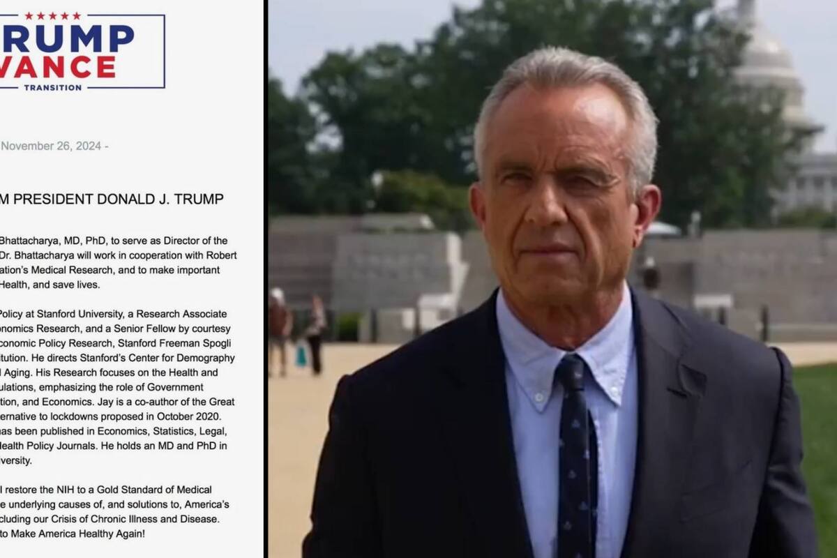 No quieren a Robert F. Kennedy Jr. como secretario de Salud de EU: 17 mil médicos están en contra y esta sería la razón