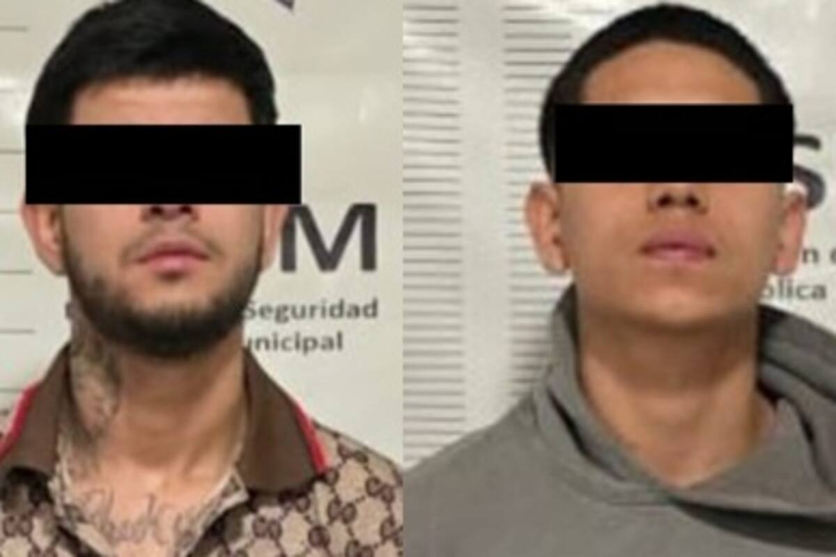 Dos hombres con arma hechiza y droga son detenidos en Ángeles de Puebla