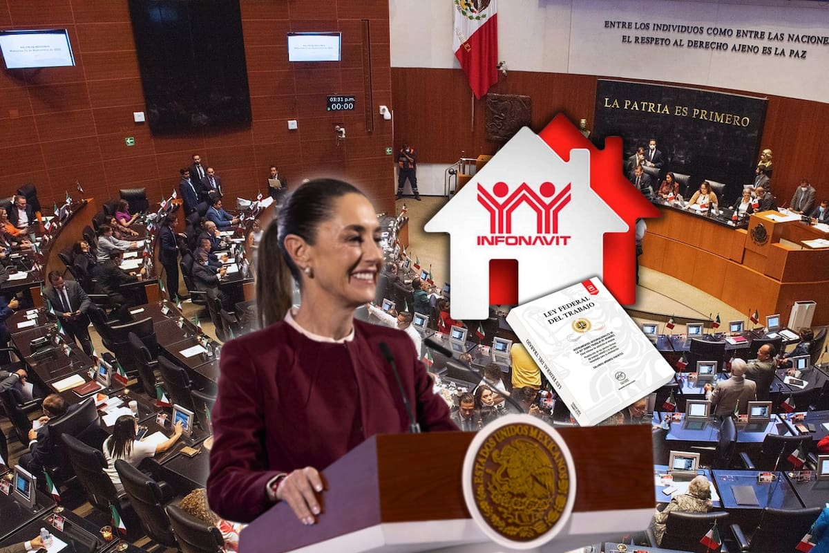 ¿Qué va a cambiar en 2025 con la reforma a la Ley Infonavit y a la Ley Federal del Trabajo aprobada en el Senado?