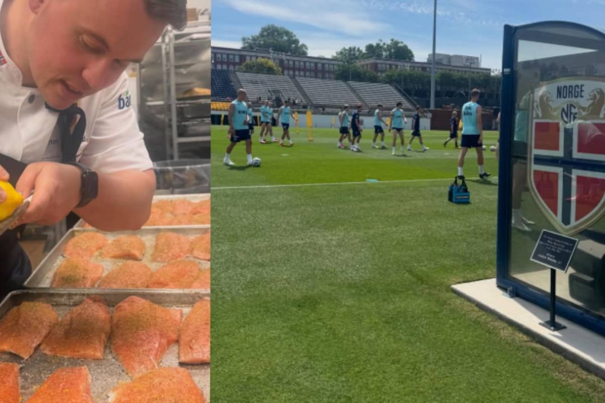 Selección de Noruega llevó a EEUU alrededor de 300 kilos de salmón y trucha, 116 kilos queso marrón llamado “brunost”como parte de su plan de alimenticio y el chef Aron Espeland reveló detalles