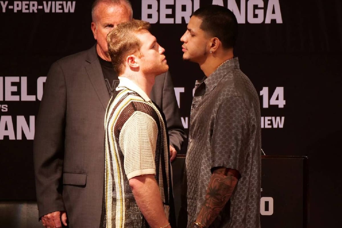 'Canelo' Álvarez insiste en que le dará la mayor paliza de su vida a Édgar Berlanga