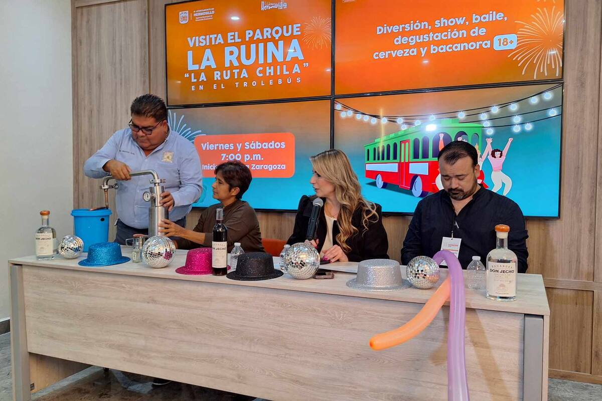 Hermosillo: Nuevo recorrido en trolebús con la Ruta Chila