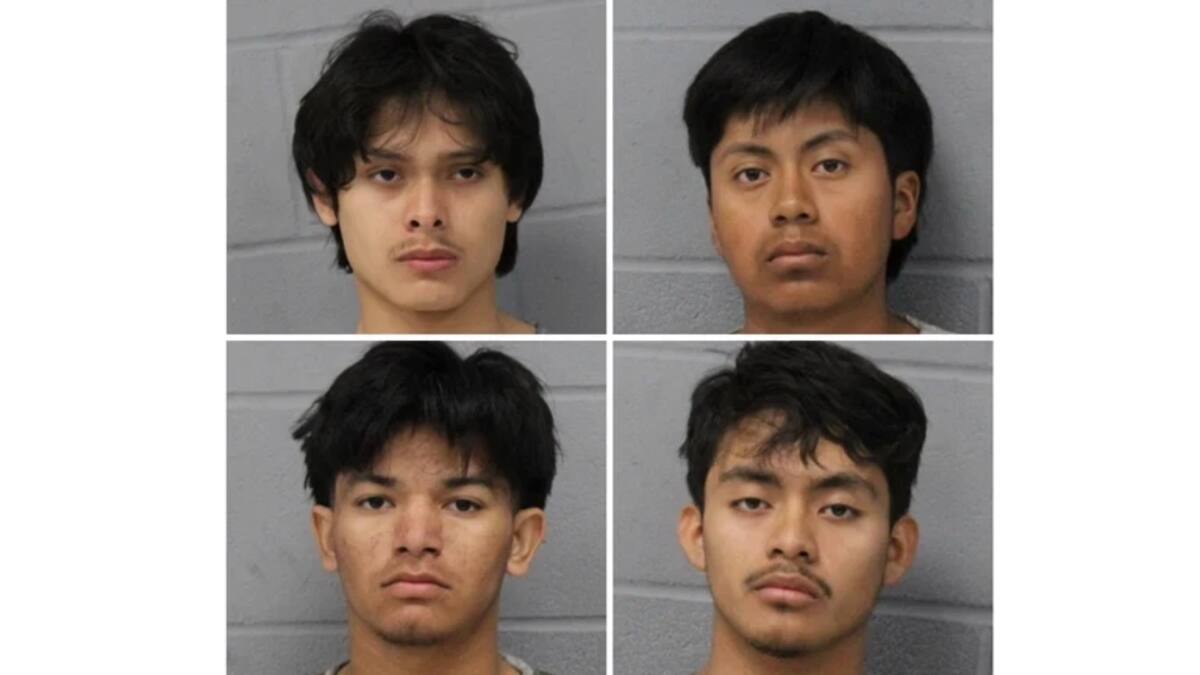 Foto: Captura de video.
Los cuatro imputados fueron identificados como José Rojas-Alvarado, Óscar Armando Santiago-Martínez, Ángel Lemus-Pérez y Carlos Roberto Oliva-Villeda.