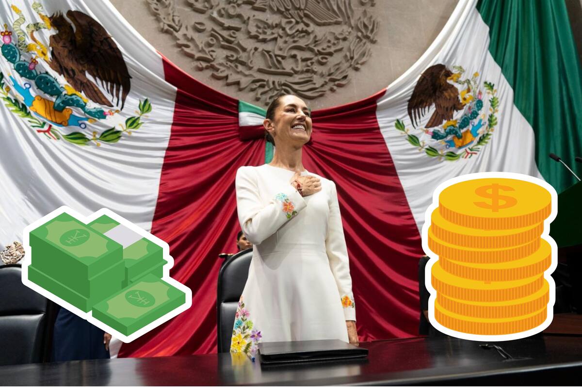 ¿Cuánto ganará Sheinbaum y su gabinete? Así funciona el salario del presidente del país