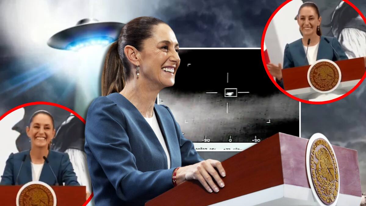 “Sí o no, presidenta, ¿estamos solos?”: Le preguntan a Sheinbaum si cree en ovnis en la Mañanera y ella se carcajea frente a los periodistas