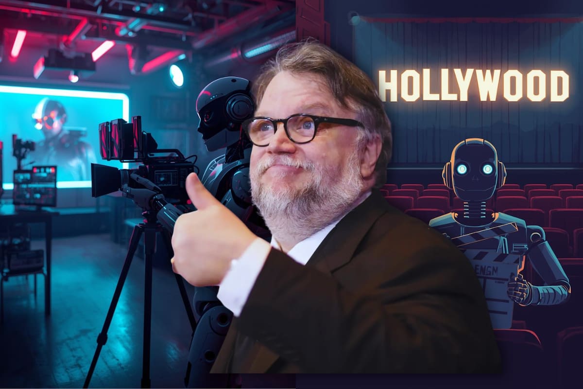 Guillermo del Toro y otras celebridades de Hollywood formaron una coalición para regular el uso de la inteligencia artificial en el cine