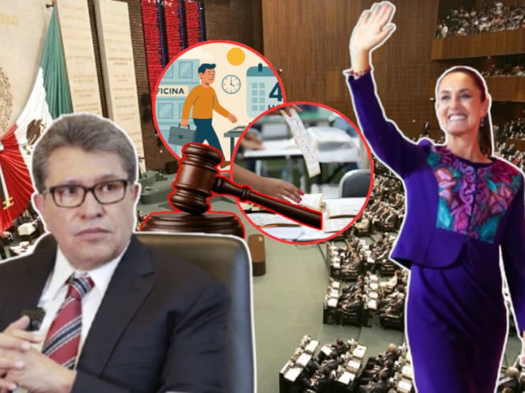 Sheinbaum perfila ocho reformas prioritarias: destacan jueces sin rostro, reducción de jornada laboral y cambios electorales, afirma Monreal