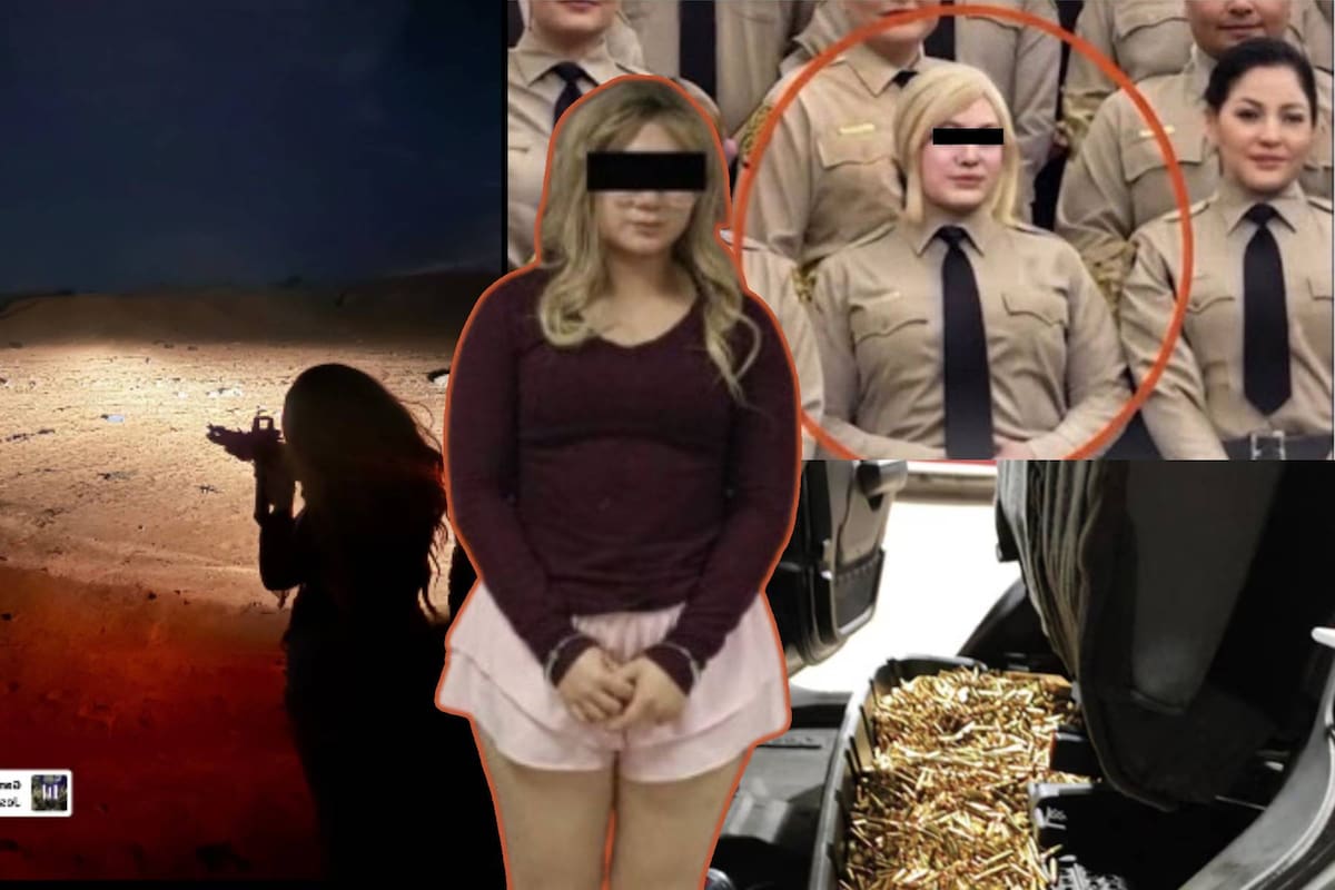 Yanet vestía como oficial de Arizona pero en sus redes presumía las armas que traficaba por San Luis Río Colorado