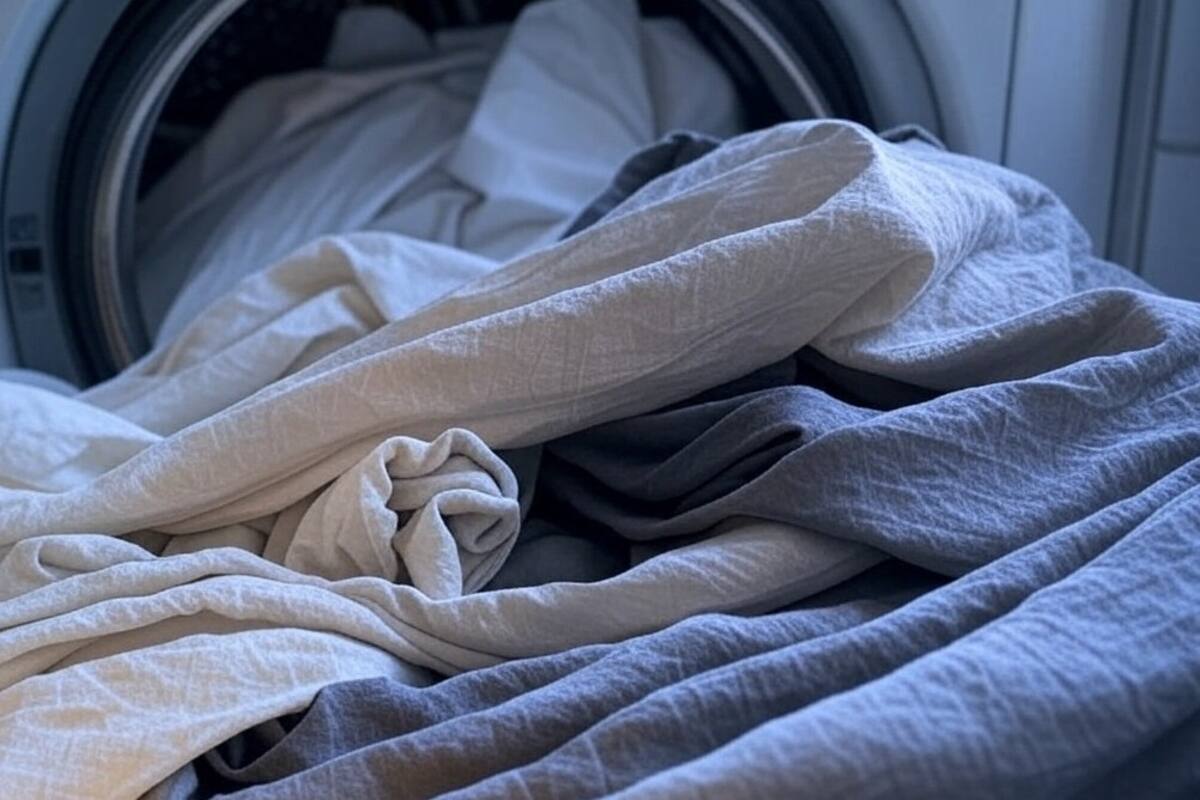 ¿Cuál temperatura del agua es ideal para lavar sábanas, edredones y almohadas?