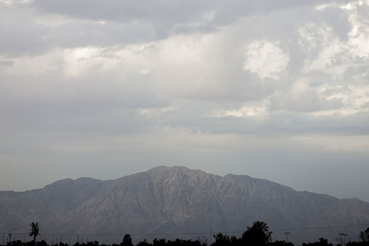 Alertan por humedad del 70% y posibles tormentas eléctricas este martes en Mexicali