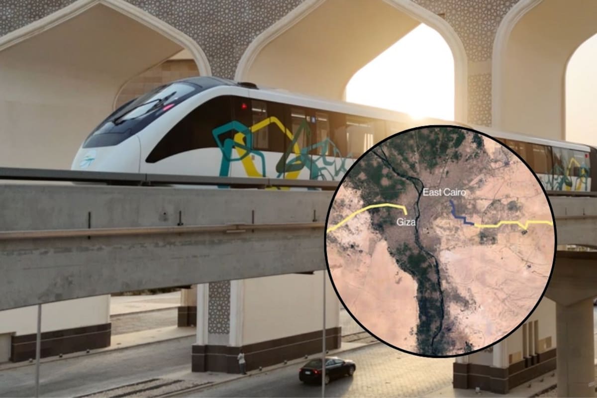 El primer monorriel sin conductor de África comenzó a operar el 6 de mayo en El Cairo, transportará a 500 mil pasajeros diarios y cuando esté completo superará por 1.8 kilómetros al sistema más largo del mundo ubicado en China