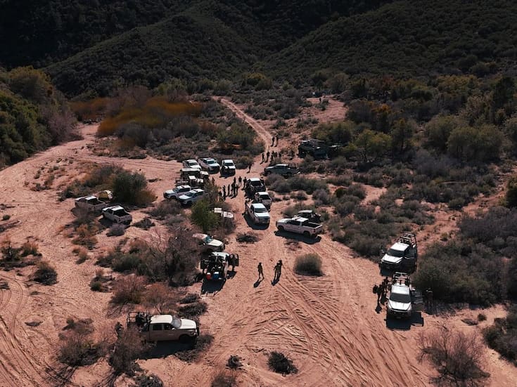 Localizan laboratorio clandestino de metanfetamina en la sierra de San Pedro Mártir