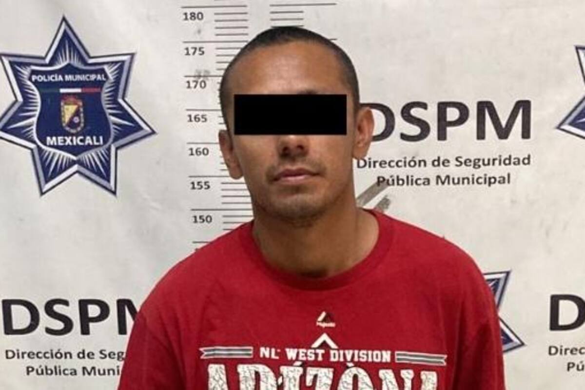 Cae sospechoso de robo con un arma blanca