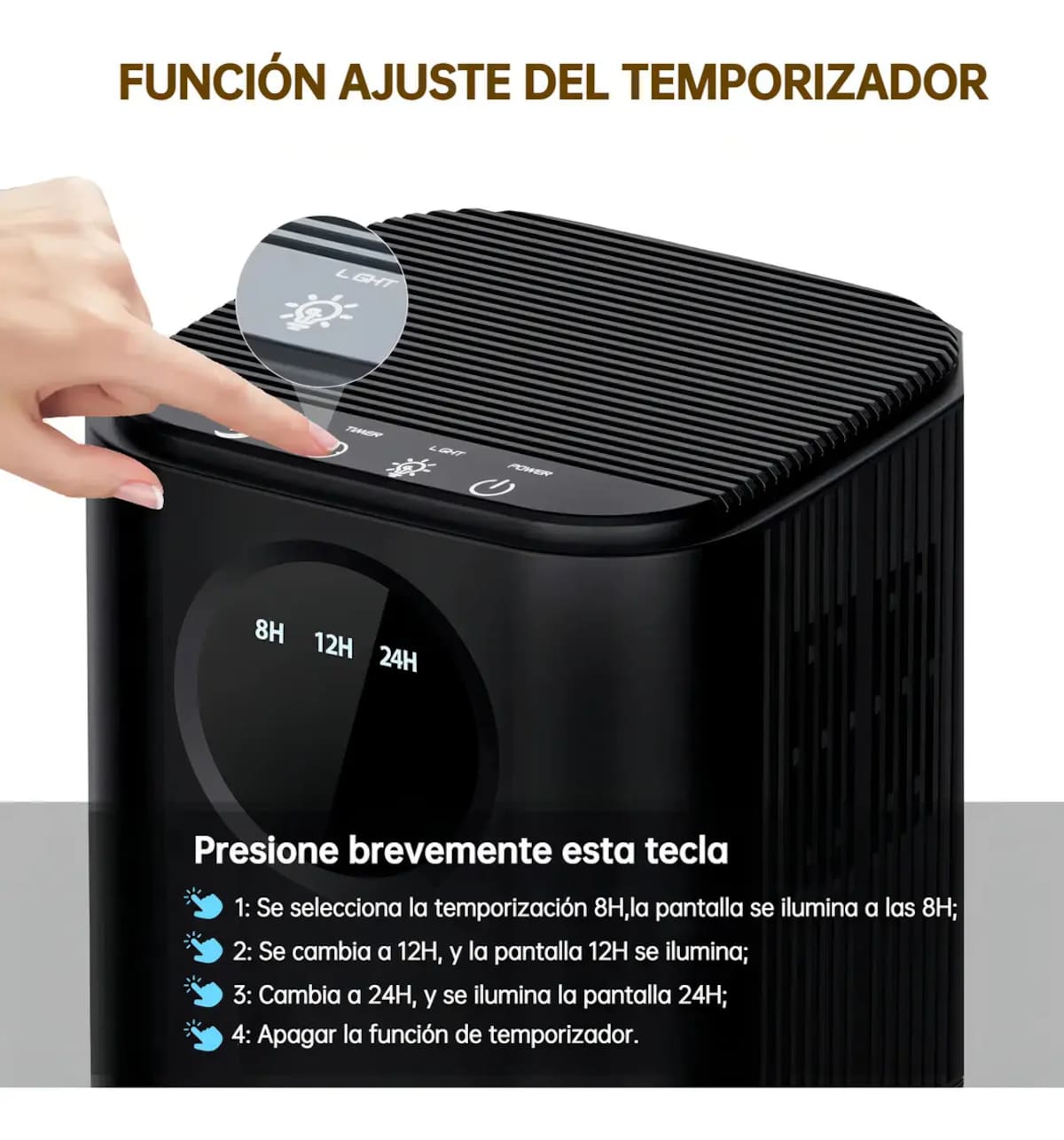 Deshumidificador Homtronics de 1.7 litros | Mercado Libre