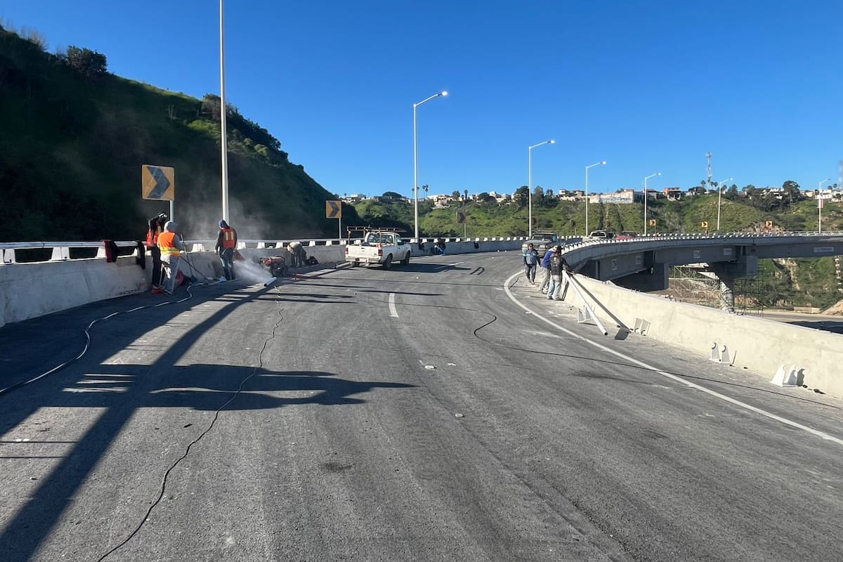 Viaducto Elevado de Tijuana entra en fase final: primer tramo podría abrir en próximas horas