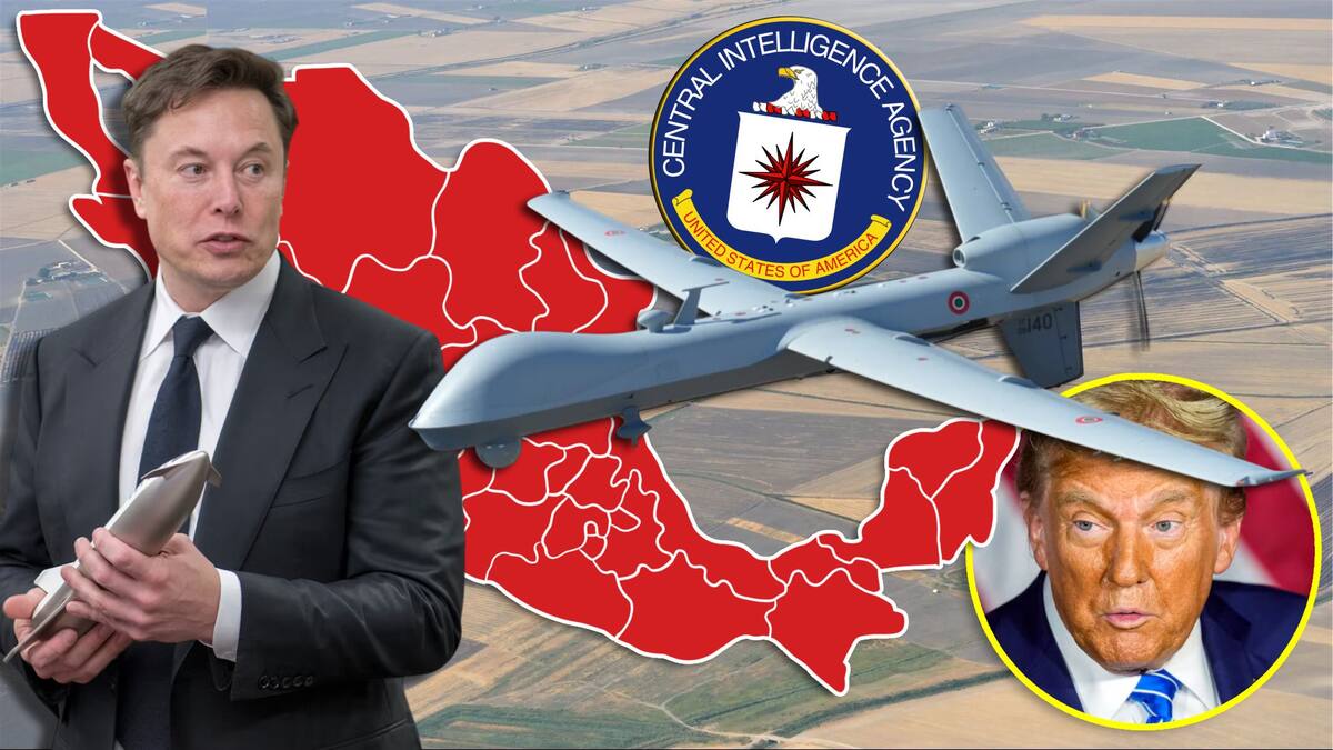 Trump designa terroristas a seis cárteles y Musk insinúa ataques con drones. FOTO: Especial
